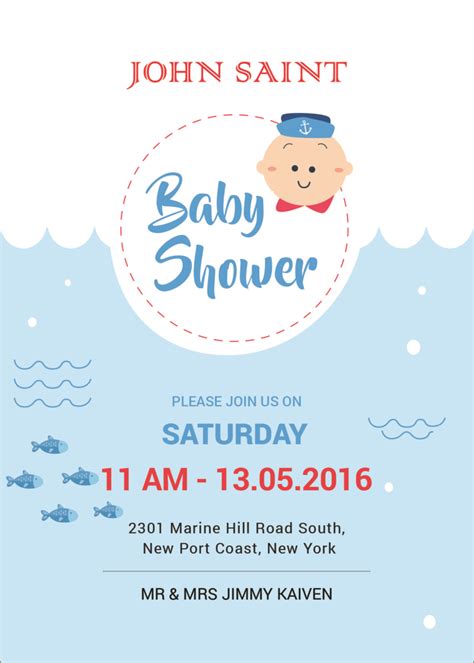 Whether you're looking for baby shower invitations for girls or for boys, postable's baby shower invites selection will have what you're looking for. 24 Free Editable Baby Shower Invitation Card Templates