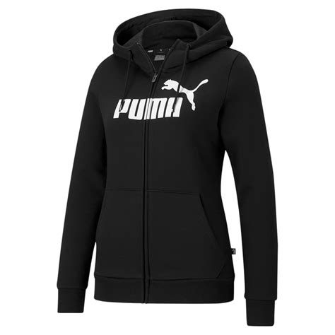 Puma No1 Logo Hoodie Ladies Zip Hoodies