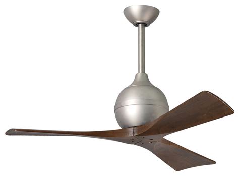 Irene 3 Blade Paddle Fan With Barn Wood Tone Blades Contemporary