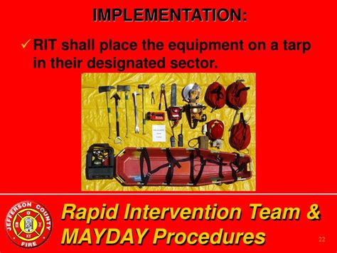 Ppt Rapid Intervention Team And Mayday Procedures Powerpoint