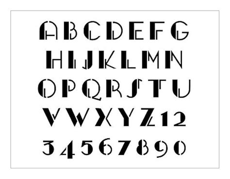 Art Deco Vector Alphabet Retro Letters Clipart Design Elements Lupon