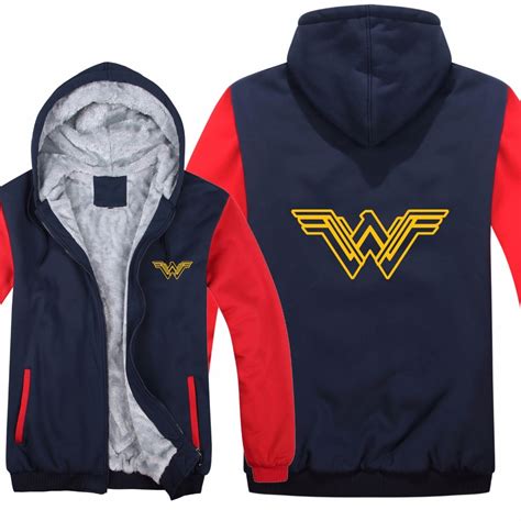 Buy Wonder Woman Hoodies Jacket Winter Super Hero