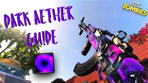 How To Get Dark Aether Camo In One Week Dark Aether Guide Cold War