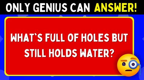 Only Genius Can Answer These Mind Boggling Riddles Riddles Quiz