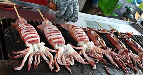 Womans Mouth Impregnated With A Dozen Baby Squid After Eating