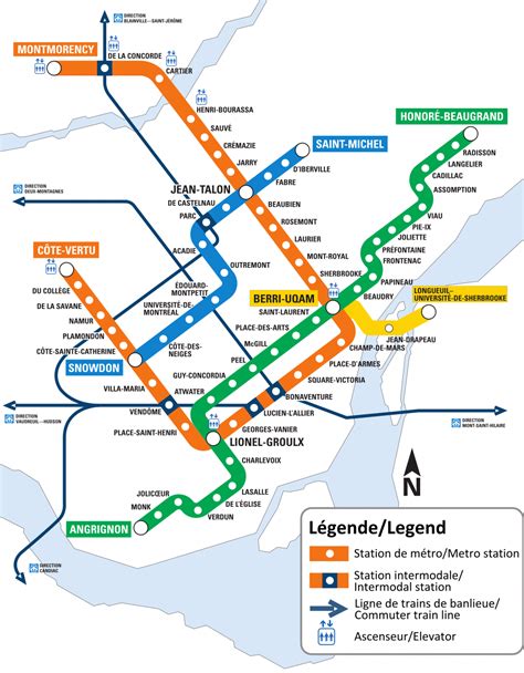 Plano De Metro De Montreal ¡fotos Y Guía Actualizada 【2020】