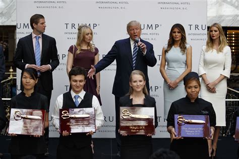 Photos Trump Opens Luxury Dc Hotel Wtop