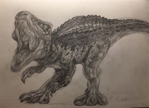 Jurassic World Fallen Kingdom Baryonyx By Drawingwolff On Deviantart