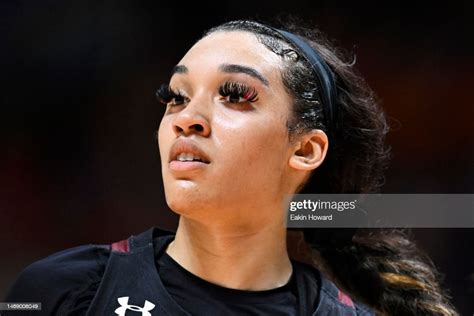 Brea Beal Of The South Carolina Gamecocks Stands On The Court During News Photo Getty Images