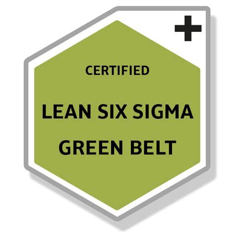 Certified Lean Six Sigma Green Belt Credly