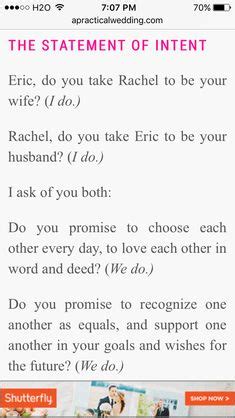 wedding script ideas  examples inspirational