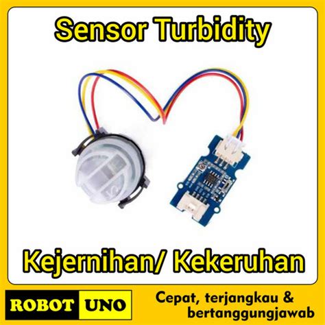 Jual Turbidity Sensor Deteksi Kualitas Kejernihan Kekeruhan Air Module