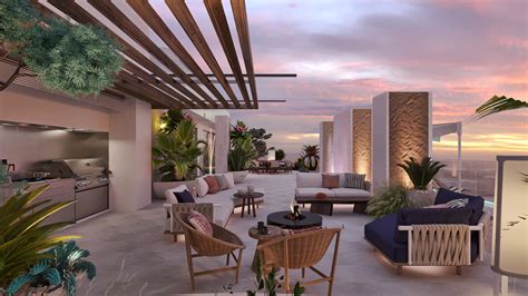 Penthouse Terrace Design On Behance