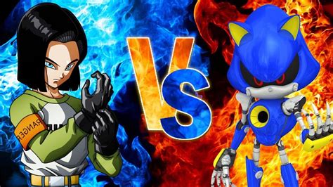 Sonic the hedgehog vs dragon ball z welcome to calobi productions! ANDROIDE 17 vs METAL SONIC (Dragon Ball vs Sonic The ...