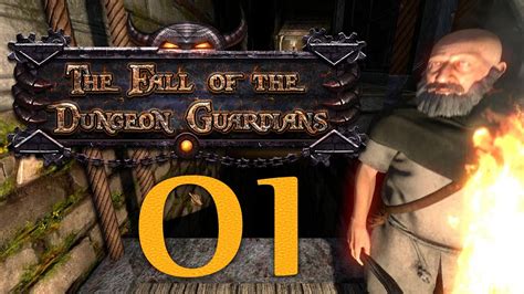 The Fall Of The Dungeon Guardians Лысый мужик Ep1 Youtube