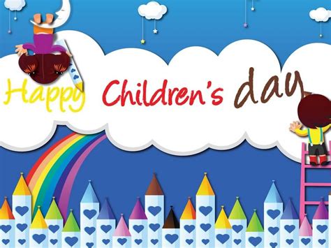 Happy Childrens Day Hd Wallpaper Poster