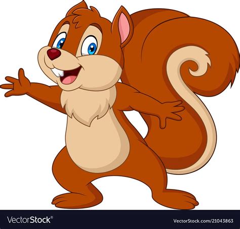 Cute Squirrel Cartoon Download A Free Preview Or High Quality Adobe