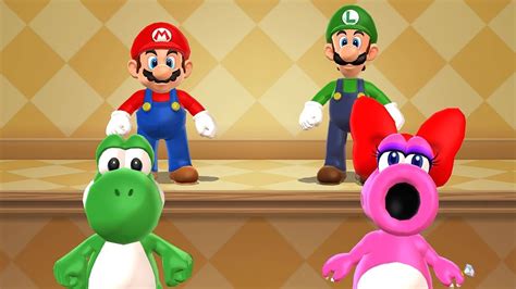 Mario Party 9 Mario Vs Luigi Vs Yoshi Vs Birdo Step It Up Master