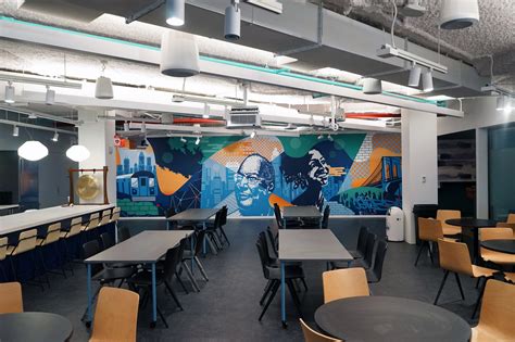 Interior Street Art Mural Painting For Corporate Office Decor And Design