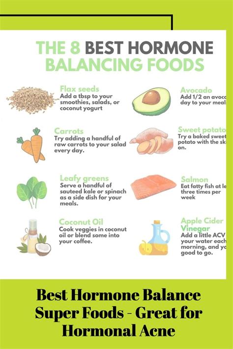 Best Hormone Balancing Foods For Hormonal Acne Foods To Balance Hormones Hormone Balancing