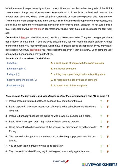 Unit 2 Relationships Practice Test 2 Worksheet