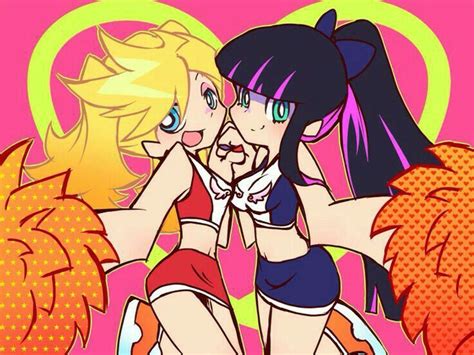 Panty And Stocking Anime Panty＆stocking With Garterbelt Multicolored Hair Cartoon Art Styles
