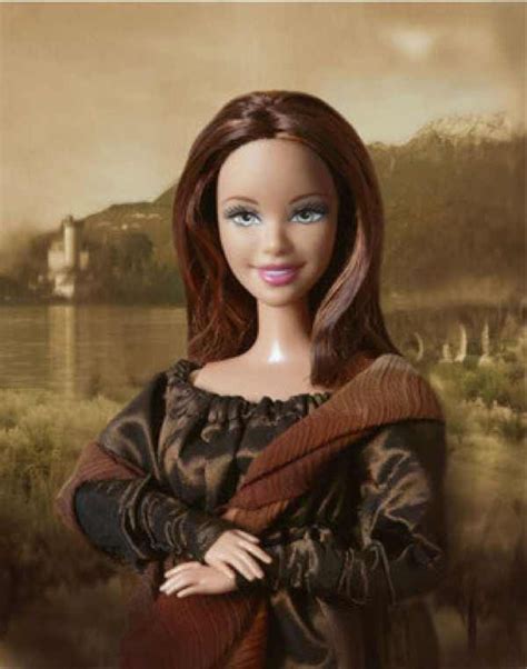 Art Barbie The Famous Muse Trendsurvivor Obras Leonardo Da Vinci