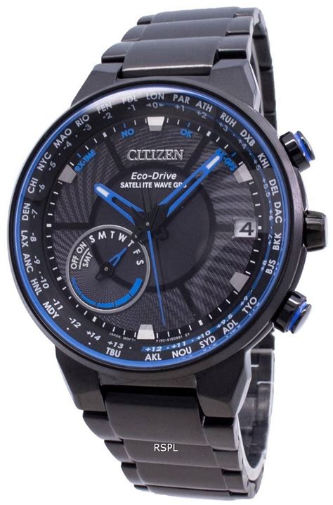Citizen Eco Drive Satellite Wave Gps Cc3078 81e World Time Mens Watch