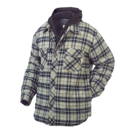 Work King Quilt Lined Flannel Shirt With Fooler Front 2xl The Home