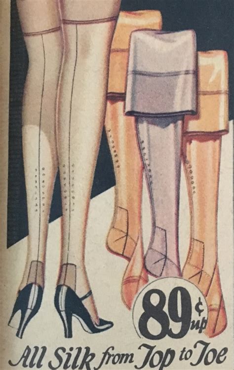 The Various Styles Of 1920s Stockings Tights Nylons