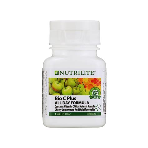 Supports positive immunological response to help fight bacteria and viruses. NUTRILITE Bio C Plus All Day Formula (60 Tab) | Shopee ...