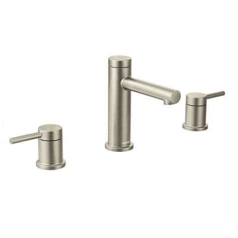 From large, open master baths to minimalist powder rooms, align® faucets and accessories bring a refreshed modern look to homes with simple lines and contemp. MOEN Align 8 in. Widespread 2-Handle Bathroom Faucet Trim ...