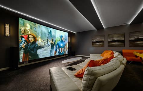 20 Well Designed Contemporary Home Cinema Ideas For The Basement Home