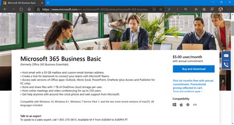 How To Get Microsoft 365 Business Basic Free For Six Month