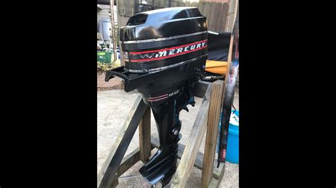 1971 Mercury 110 9 8 HP Outboard YouTube