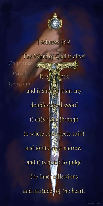 Living Word Sword Prophetic Art Prophetic Art Of Constance Woods