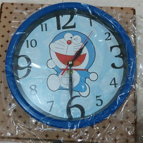 Jual Jam Dinding Standard Cartoon Series Doraemon Di Lapak 888 Acc