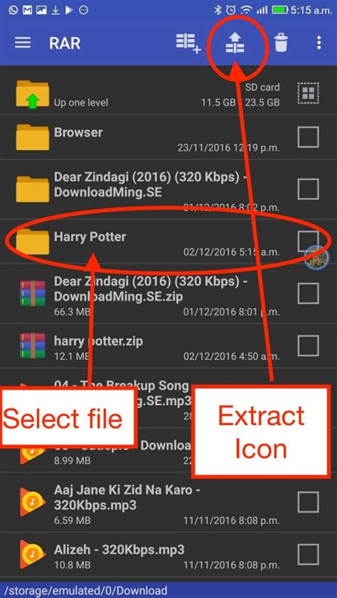 How To Open Or Create Zip Files On Android Device