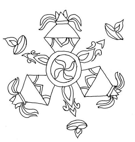 Diwali Rangoli Drawing At Getdrawings Free Download