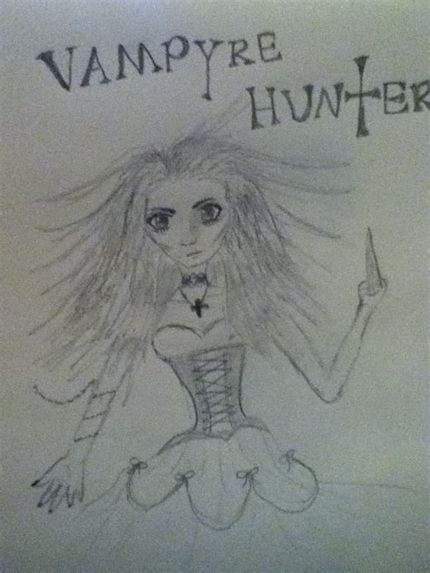 Vampyre Slayer Anime Girl By Blakevalesolomon On Deviantart