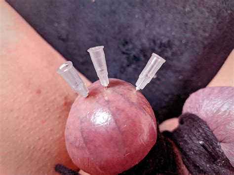 Testicle Skewering Needles In Balls Cbt Session 20 Pics Xhamster