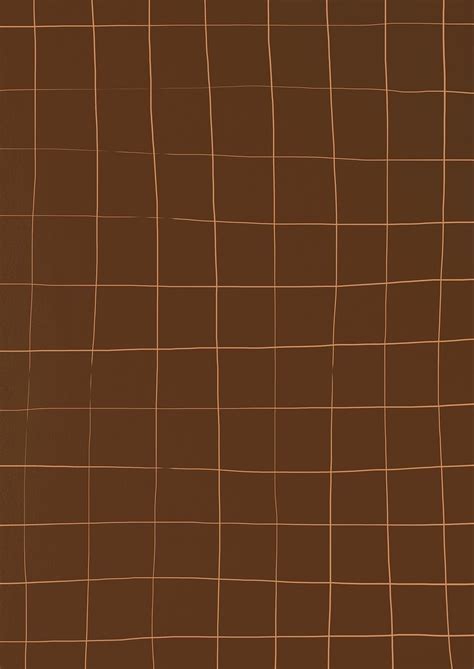 Grid Pattern Brown Square Geometric Background Deformed Free Image By