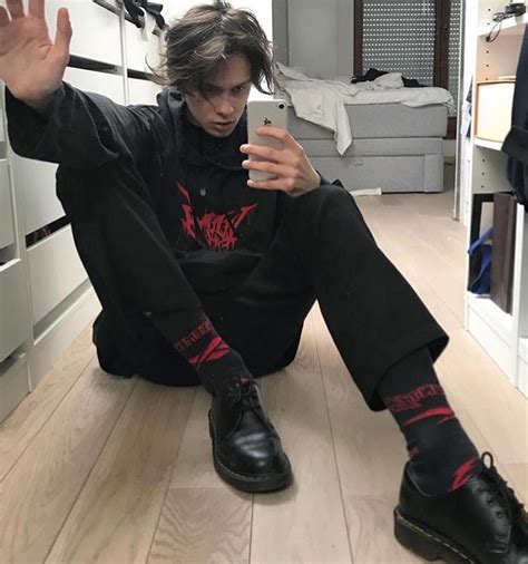 Grunge Goth Grunge Outfits Boy Outfits Mens Outfits Grunge Clothes Aesthetic