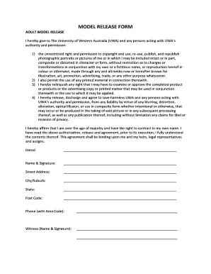 Photo Release Form Fill Out And Sign Printable PDF Template SignNow
