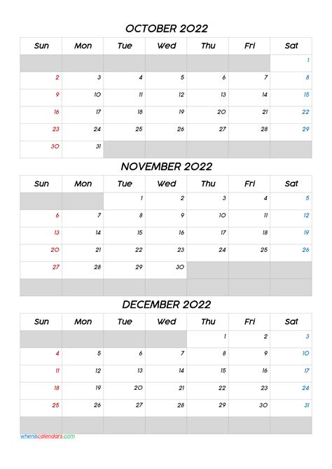 Printable October 2022 Calendar Free Resume Templates