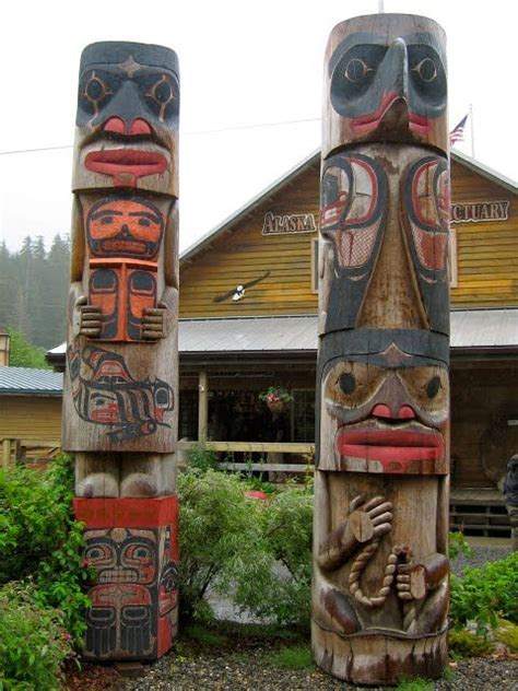 Ketchikan Alaska Is The Totem Pole Capital Of The World Native Art