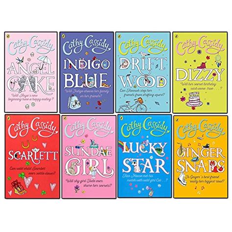 Buy Cathy Cassidy Collection 8 Books Set Gingersnaps Angel Cake Indigo Blue Driftwood Dizzy