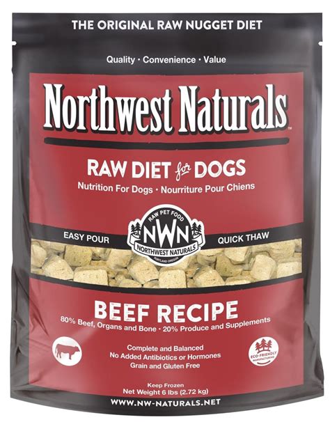 K9 natural frozen dog food the most economical way to feed your dog a high meat diet. NWN Frozen Raw Nugget Beef Dog 6# - St Petersbark, LLC