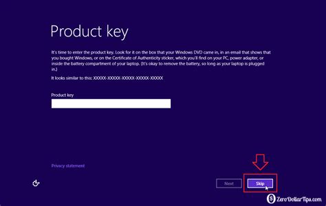Window Installation Install Windows 8 With Product Key