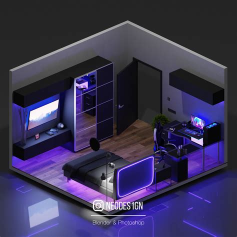 Artstation Room 52 Neodesign Small Game Rooms Game Room Layout